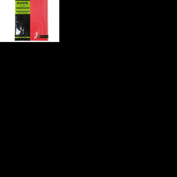 MANTEL PLASTICO RECT. PARTY ROJO E12 C72